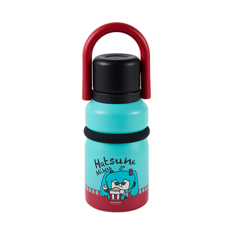 400ml Character Print Kids Insulated Stainless Steel Bottle