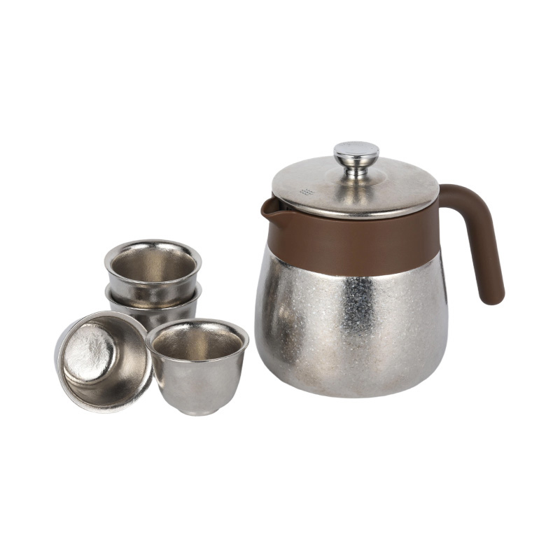 Pure Titanium Tea Infuser Thermos Steeping Insulated Premium Carafe