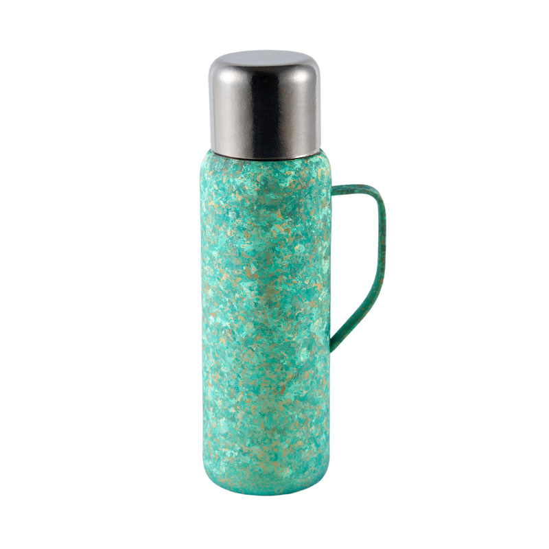 Large Capacity Colorful Pure Titanium Vacuum Water Bottle