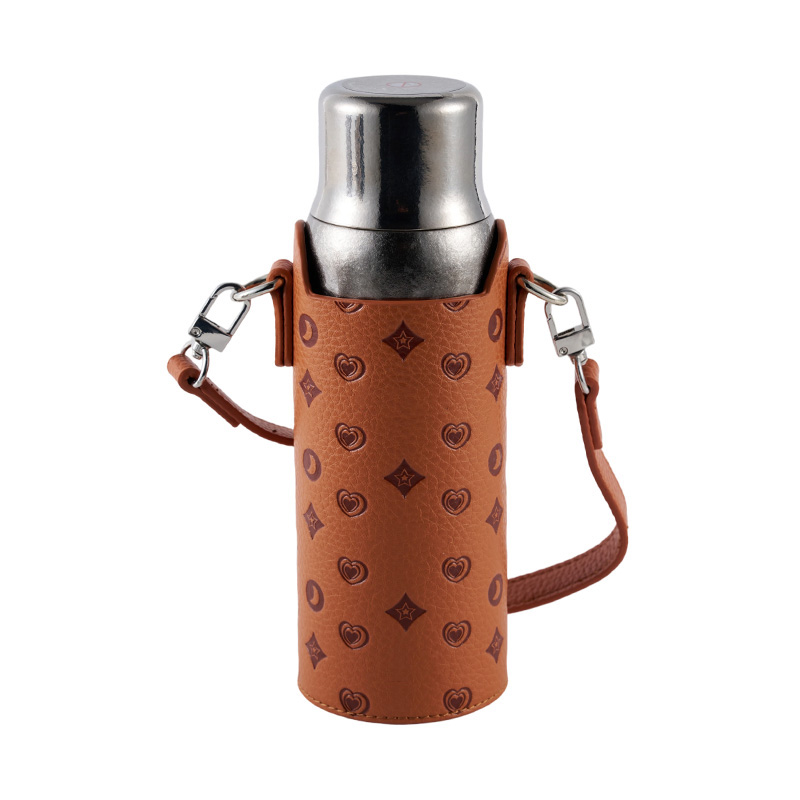 550ml Pure Titanium Insulated Cup with Handle and Lid